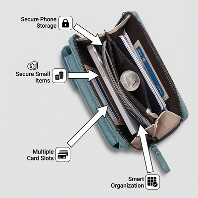 Crossbody Clutch Wallet 3.0